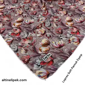 Lopres Soft Pamuk Eşarp-(soft64-06)