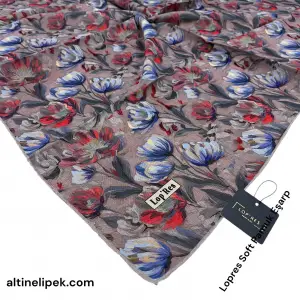Lopres Soft Pamuk Eşarp-(soft64-12)