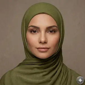 Zenica Lüx Penye Şal – (Açık Haki) - (ZP01-08)