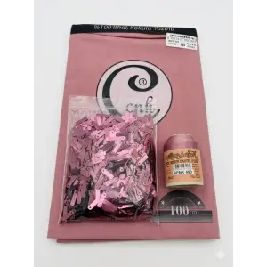 Cenk Düz Yazma + Altınbaşak Polyester Oya İpi + Baget Oya Pulu Seti – Hazır Oya Paketi (200 TL) (305-693)