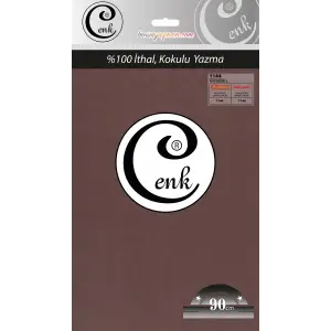 CENK DÜZ 90cm KARAMEL TEKLİ POŞET YAZMA (90cm-144)