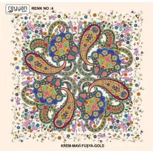 Reyyan Desenli Oyalık Yazma (ryyn-413-16)