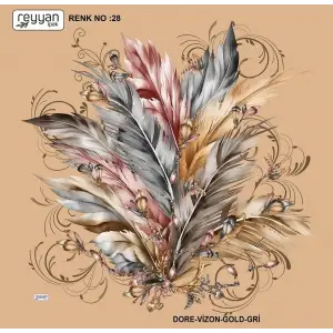 Reyyan Desenli Oyalık Yazma (ryyn-417-11)