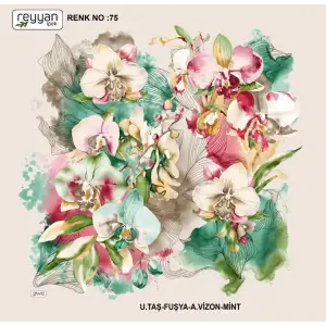 Reyyan İpek 100 cm Oyalık Yazma (ryyn-370-13)