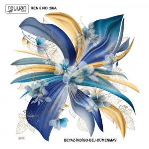 Reyyan İpek 100 cm Oyalık Yazma (ryyn-374-25)