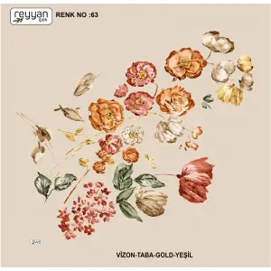 Reyyan İpek 100 cm Oyalık Yazma (ryyn-394-28)