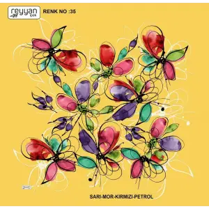 Reyyan İpek 100 cm Oyalık Yazma (ryyn-397-02)