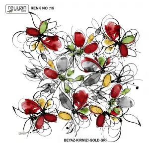 Reyyan İpek 100 cm Oyalık Yazma (ryyn-397-09)