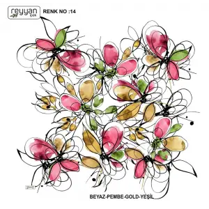Reyyan İpek 100 cm Oyalık Yazma (ryyn-397-24)