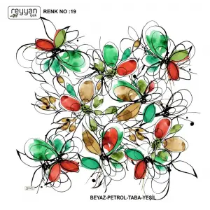 Reyyan İpek 100 cm Oyalık Yazma (ryyn-397-25)