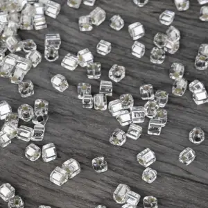 Şeffaf Üçgen Tülbent Boncuğu 250 gram (bck01-04)