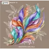 Reyyan İpek 100 cm Desenli Oyalık Yazma (ryyn-447-06)