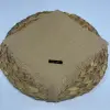 Soft İpek Düz Flamlı Keten Eşarp (FE424-02)