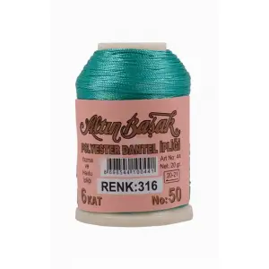 Altınbaşak 20 Gram Polyester Oya İpi (Renk:316)