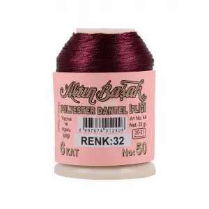Altınbaşak 20 Gram Polyester Oya İpi (Renk:32)