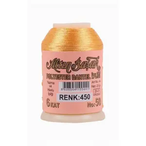 Altınbaşak 20 Gram Polyester Oya İpi (Renk:450)