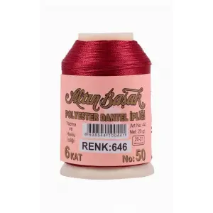 Altınbaşak 20 Gram Polyester Oya İpi (Renk:646)