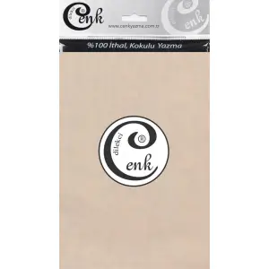 Cenk 90 Cm Düz Renk SÜTLÜ KAHVE Yazma (90cm-426)