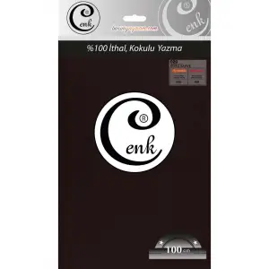 Cenk Düz Renk 100cm Koyu Kahve Yazma (301-029)