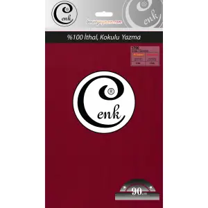 Cenk Yazma 90cm Düz Tekli Poşet Yazma (90cm-1790)