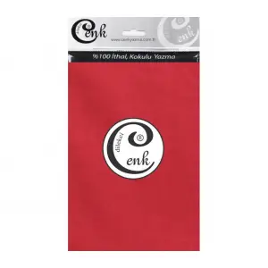 CENK YAZMA 90cm KIRMIZI TEKLİ POŞET YAZMA (90cm-328)