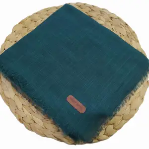 Soft İpek Düz Flamlı Keten Eşarp (FE424-22)