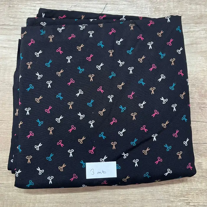 3 mt Parça Viskon Kumaş (Parca99)