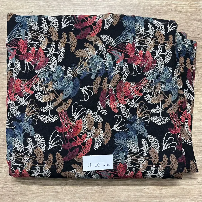 3,40 mt Parça Viskon Kumaş (Parca27)