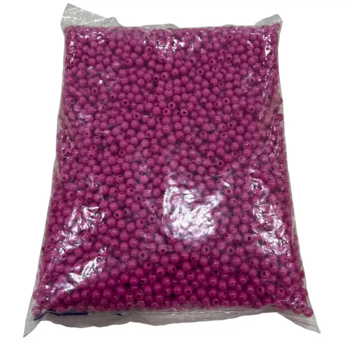 6 mm Kiraz Oyası Boncugu 50 gram (bck01-11)