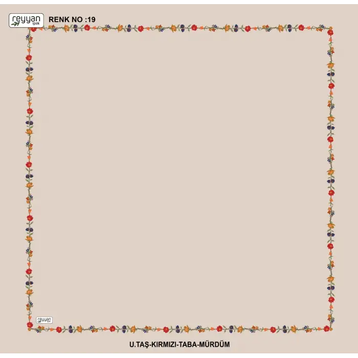 Reyyan 100 cm Oyalık Yazma (ryyn-436-07)