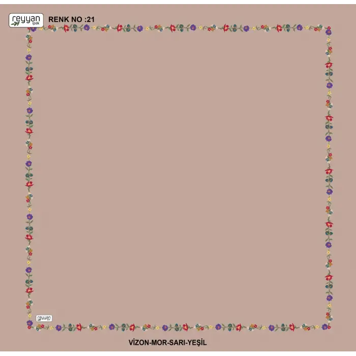 Reyyan 100 cm Oyalık Yazma (ryyn-436-09)