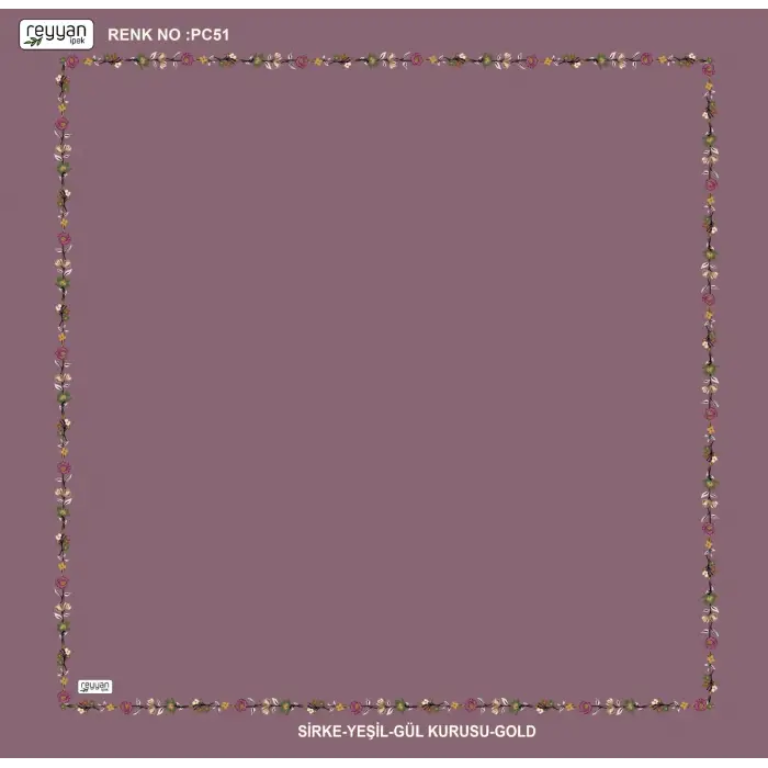 Reyyan 100 cm Oyalık Yazma (ryyn-436-32)