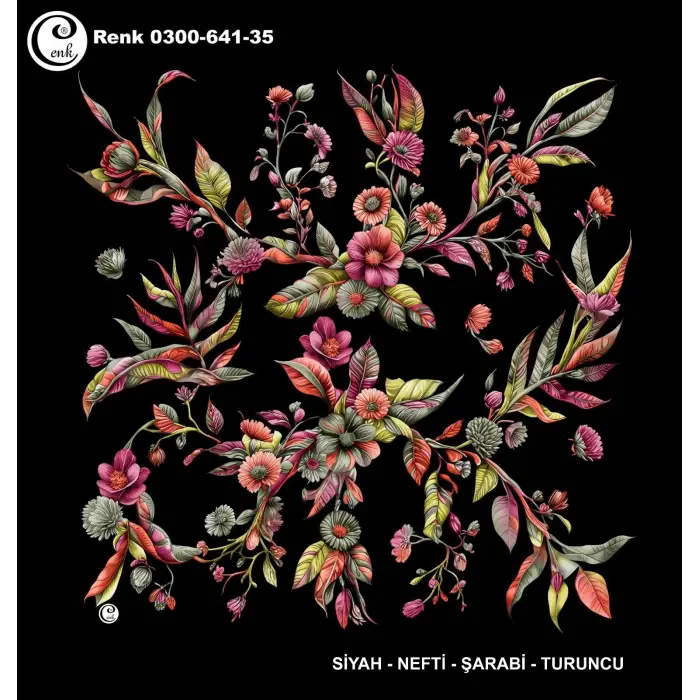 Cenk 100cm Oyalık Yazma (Cnk-641-35)