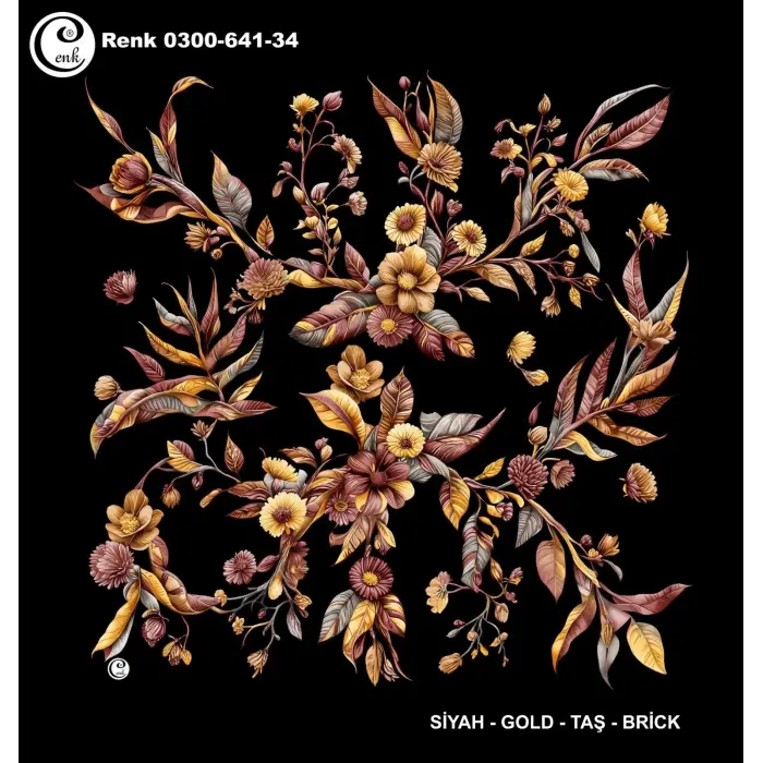 Cenk 100cm Oyalık Yazma (Cnk-641-34)