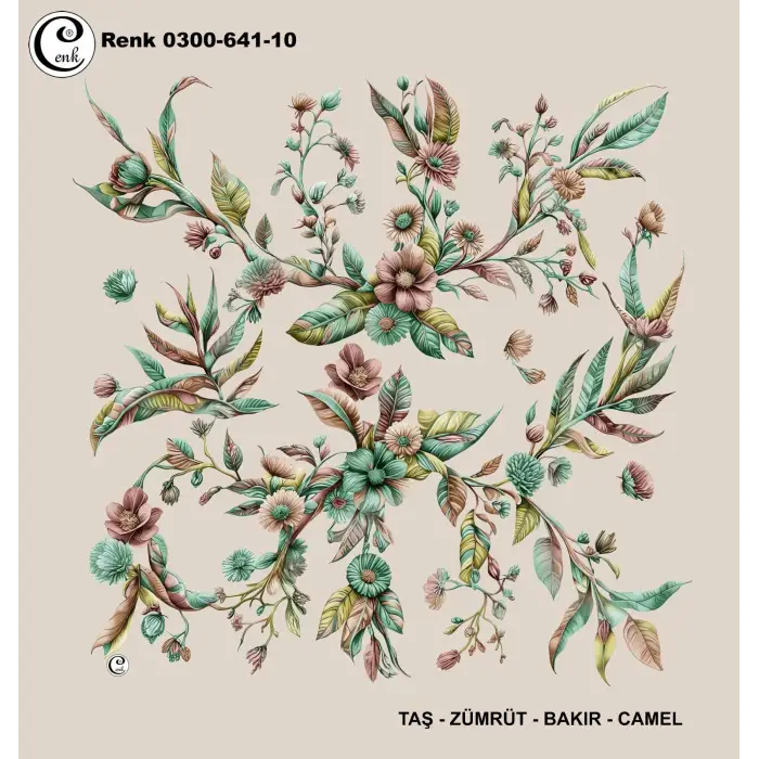 Cenk 100cm Oyalık Yazma (Cnk-641-10)