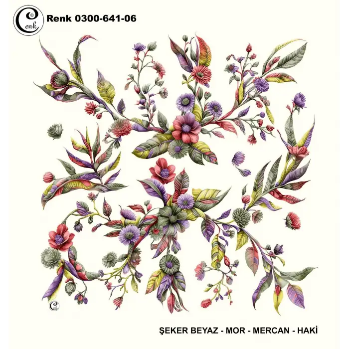 Cenk 100cm Oyalık Yazma (Cnk-641-06)