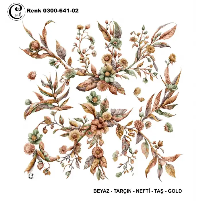 Cenk 100cm Oyalık Yazma (Cnk-641-02)