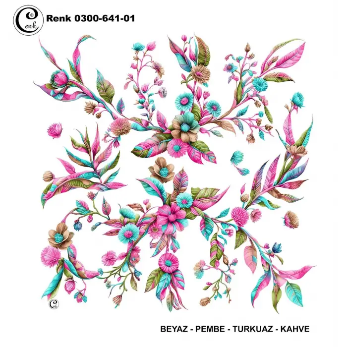 Cenk 100cm Oyalık Yazma (Cnk-641-01)