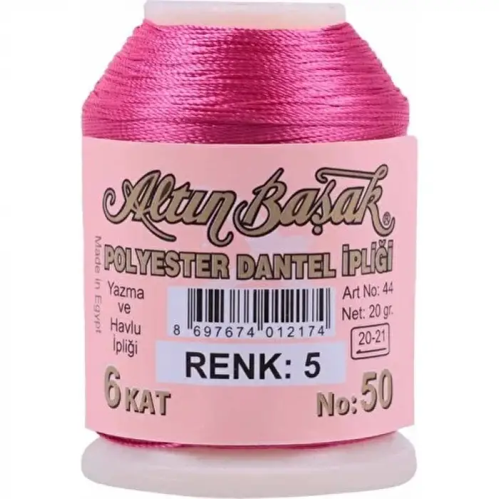 Altınbaşak 20 Gram Oya İpi Renk:005