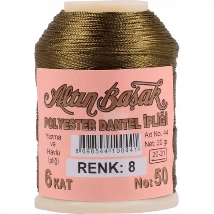 Altınbaşak 20 Gram Oya İpi Renk:008