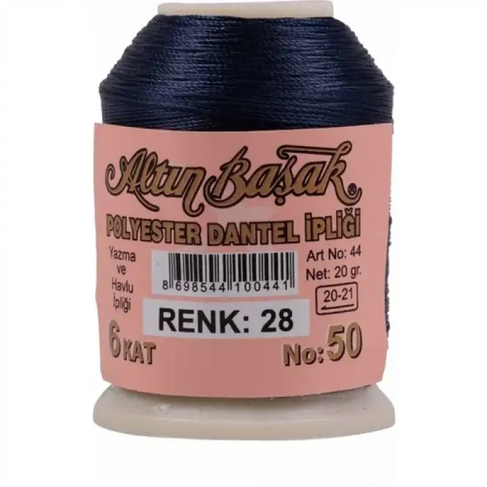 Altınbaşak 20 Gram Oya İpi Renk:028