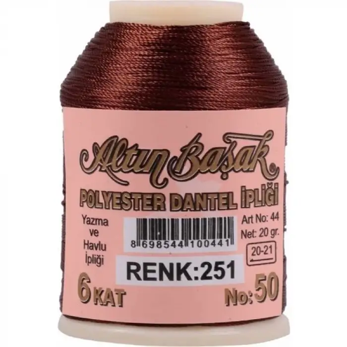 Altınbaşak 20 Gram Oya İpi Renk:251