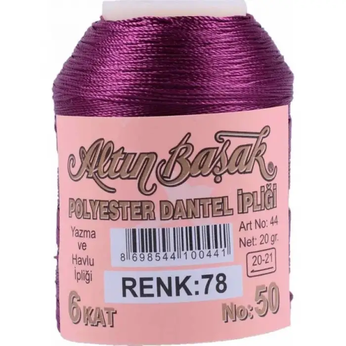 Altınbaşak 20 Gram Oya İpi Renk:78