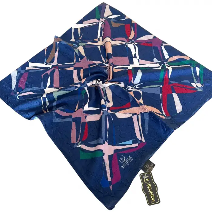 Belinda Desenli Bambu Kraş Eşarp (BKR9701)