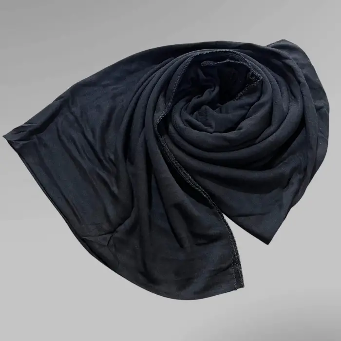 Belinda Exclusıve Penye Şal Siyah (8901)