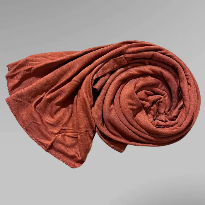 Belinda Exclusıve Penye Şal Kiremit (8910)