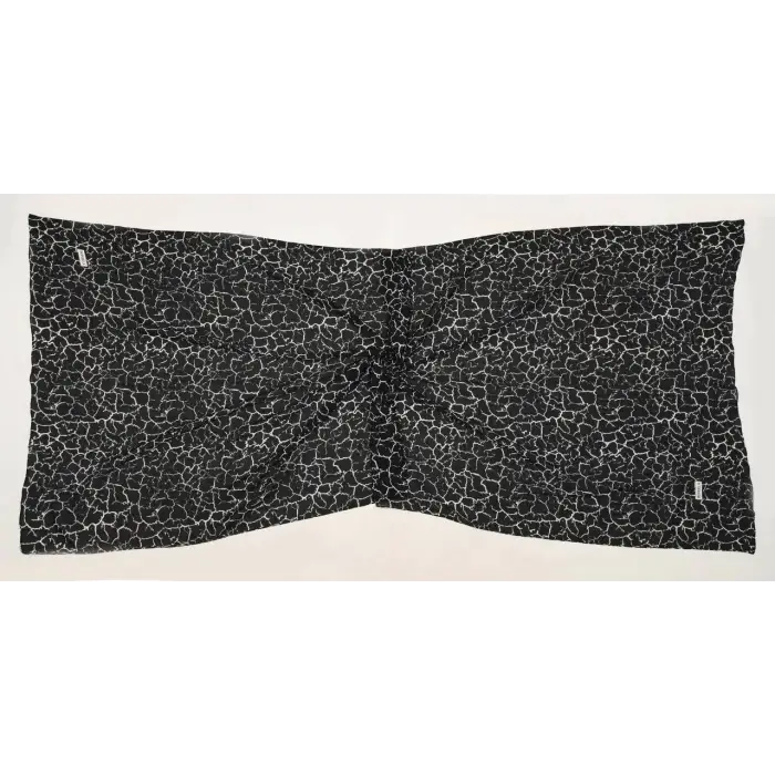 Bonjela Desenli Siyah-Beyaz Mio Cazz ŞAL (MC-98-28)