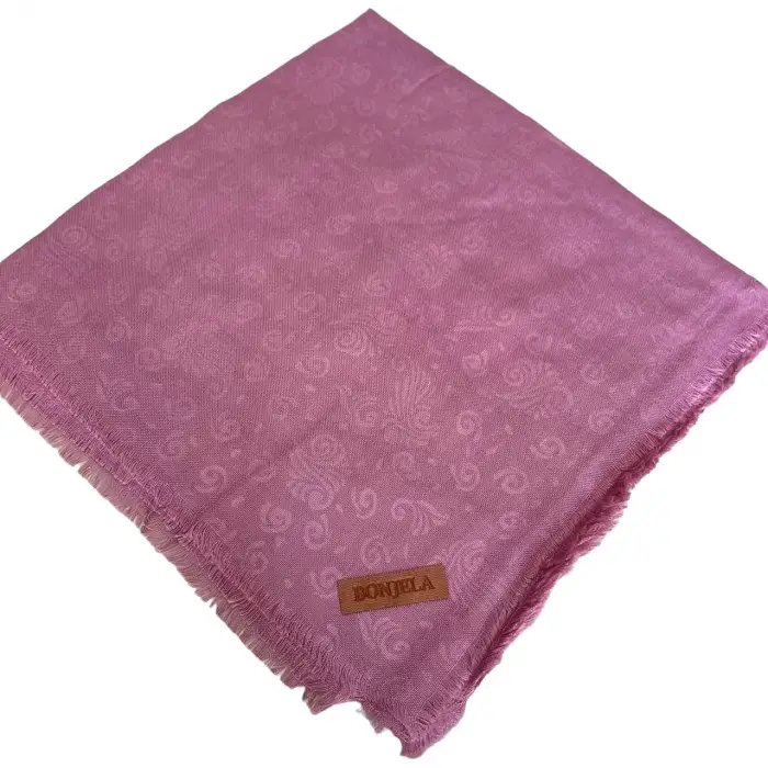 Bonjela Jakarlı Pamuk Mevsimlik Eşarp (JKR9612)