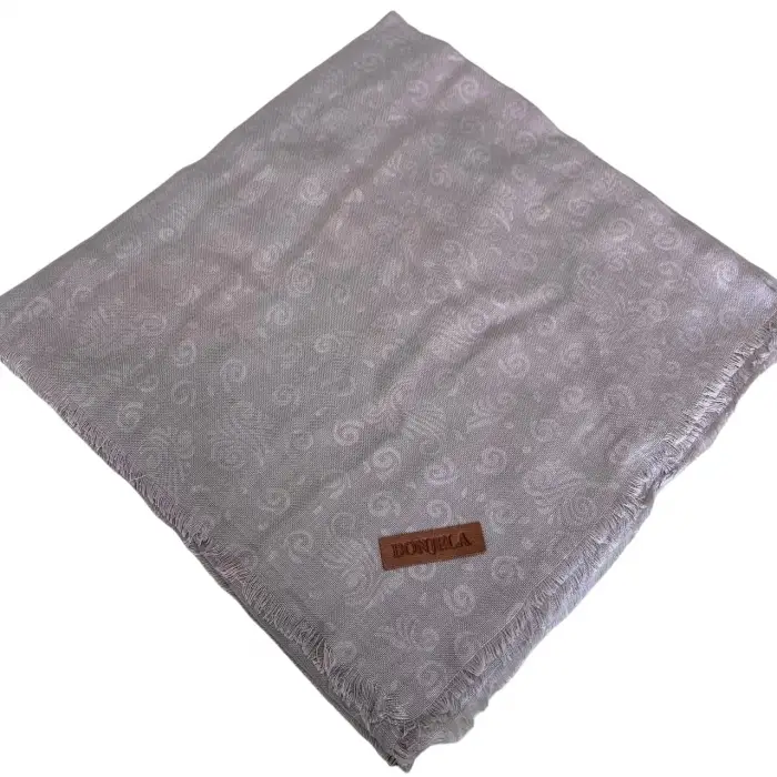 Bonjela Jakarlı Pamuk Mevsimlik Eşarp (JKR9626)