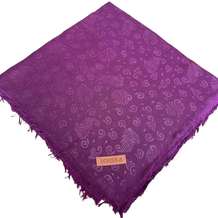 Bonjela Jakarlı Pamuk Mevsimlik Eşarp (JKR9628)